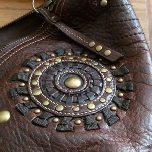Fall Winter Dark Brown Leather Coach Mint